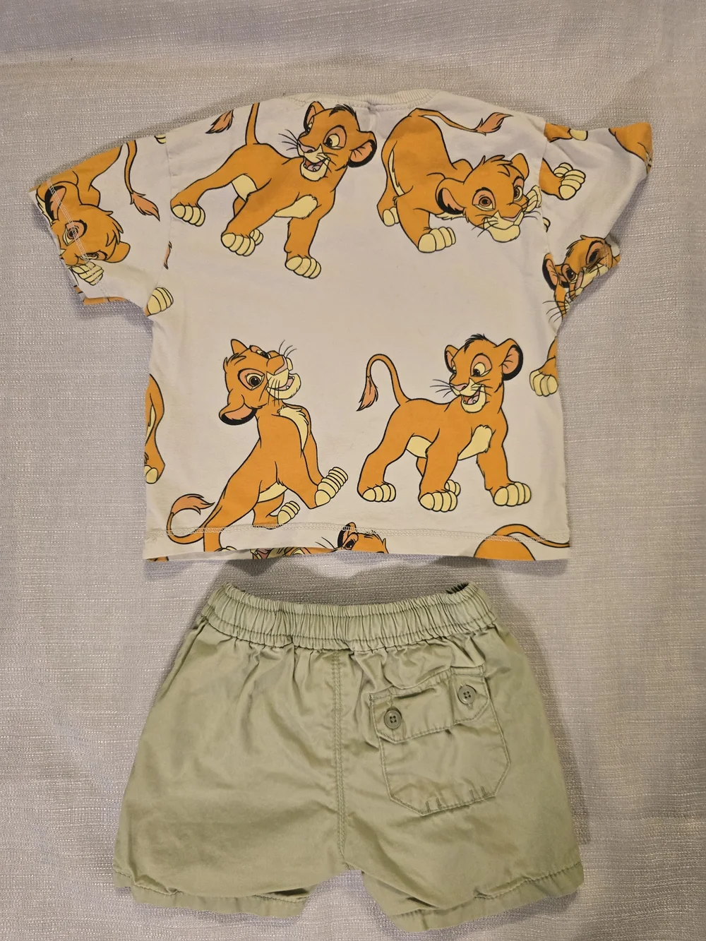 Zara Baby Disney Lion King Simba 2 Piece Outfit Set 6-9M 74cm
